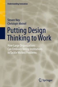 Imagen de portada: Putting Design Thinking to Work 9783030196080