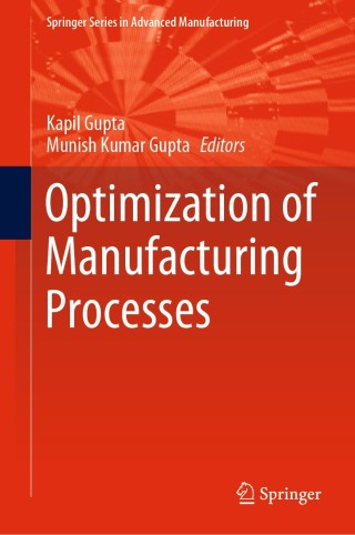 Cover image: Optimization of Manufacturing Processes 9783030196370