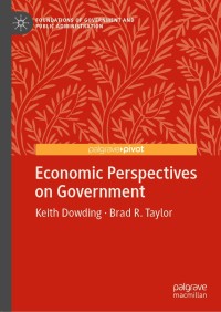 Cover image: Economic Perspectives on Government 9783030197063