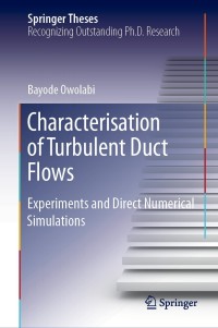 Omslagafbeelding: Characterisation of Turbulent Duct Flows 9783030197445