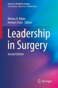 Cover image: Leadership in Surgery 2nd edition 9783030198534