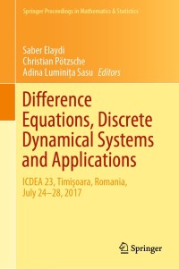 Cover image: Difference Equations, Discrete Dynamical Systems and Applications 9783030200152