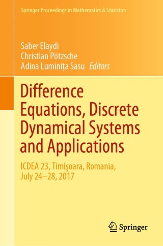 Immagine di copertina: Difference Equations, Discrete Dynamical Systems and Applications 9783030200152