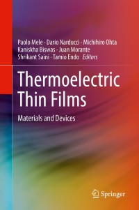 Cover image: Thermoelectric Thin Films 9783030200428