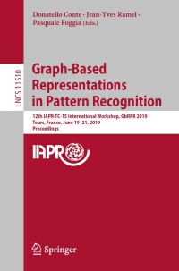 صورة الغلاف: Graph-Based Representations in Pattern Recognition 9783030200800