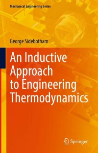 Cover image: An Inductive Approach to Engineering Thermodynamics 9783030204297