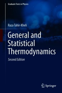 Cover image: General and Statistical Thermodynamics 2nd edition 9783030206994