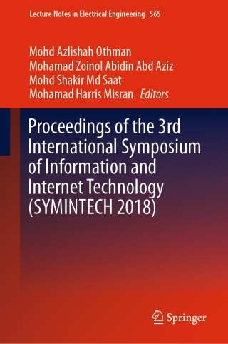 Cover image: Proceedings of the 3rd International Symposium of Information and Internet Technology (SYMINTECH 2018) 9783030207168