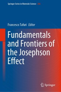 Cover image: Fundamentals and Frontiers of the Josephson Effect 9783030207243