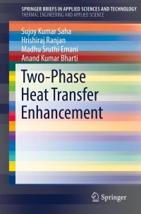 Titelbild: Two-Phase Heat Transfer Enhancement 9783030207540
