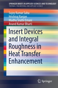 Imagen de portada: Insert Devices and Integral Roughness in Heat Transfer Enhancement 9783030207755