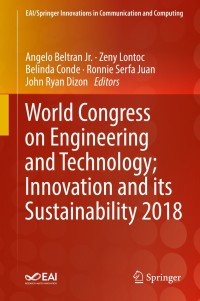 Immagine di copertina: World Congress on Engineering and Technology; Innovation and its Sustainability 2018 9783030209032