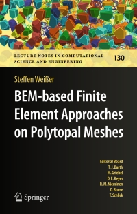 Cover image: BEM-based Finite Element Approaches on Polytopal Meshes 9783030209605