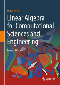 Imagen de portada: Linear Algebra for Computational Sciences and Engineering 2nd edition 9783030213206