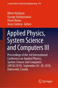 Titelbild: Applied Physics, System Science and Computers III 9783030215064