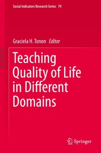 Imagen de portada: Teaching Quality of Life in Different Domains 9783030215507