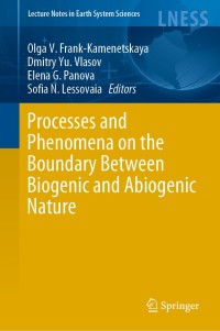 Immagine di copertina: Processes and Phenomena on the Boundary Between Biogenic and Abiogenic Nature 9783030216139