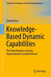 Cover image: Knowledge-Based Dynamic Capabilities 9783030216481