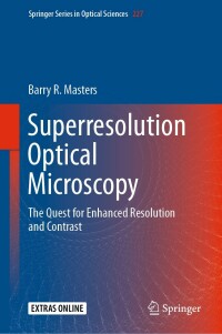 Cover image: Superresolution Optical Microscopy 9783030216900