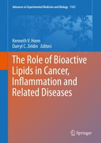 Titelbild: The Role of Bioactive Lipids in Cancer, Inflammation and Related Diseases 9783030216368