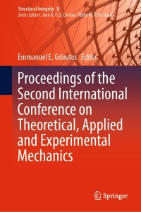 صورة الغلاف: Proceedings of the Second International Conference on Theoretical, Applied and Experimental Mechanics 9783030218935