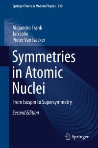 Cover image: Symmetries in Atomic Nuclei 2nd edition 9783030219307