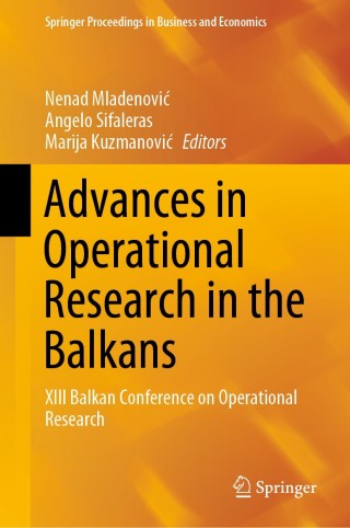 Cover image: Advances in Operational Research in the Balkans 9783030219895