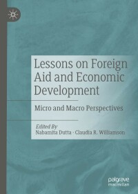 Cover image: Lessons on Foreign Aid and Economic Development 9783030221201