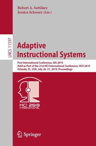 Cover image: Adaptive Instructional Systems 9783030223403