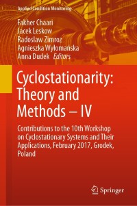Cover image: Cyclostationarity: Theory and Methods – IV 9783030225285