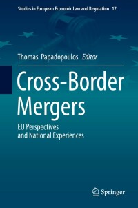 Cover image: Cross-Border Mergers 9783030227524
