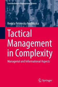 Imagen de portada: Tactical Management in Complexity 9783030228033