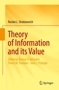 Cover image: Theory of Information and its Value 9783030228323