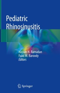 Titelbild: Pediatric Rhinosinusitis 9783030228903