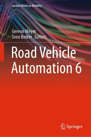 Titelbild: Road Vehicle Automation 6 9783030229320