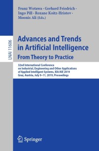 表紙画像: Advances and Trends in Artificial Intelligence. From Theory to Practice 9783030229986