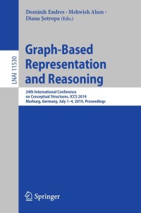 Cover image: Graph-Based Representation and Reasoning 9783030231811