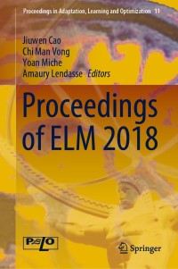 Imagen de portada: Proceedings of ELM 2018 9783030233068