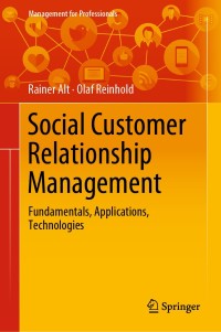 Imagen de portada: Social Customer Relationship Management 9783030233426