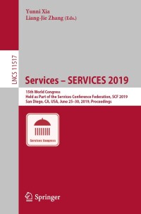 صورة الغلاف: Services – SERVICES 2019 9783030233808