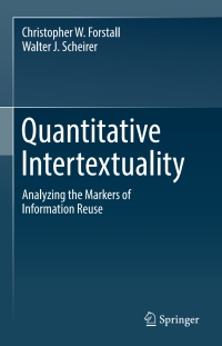 Cover image: Quantitative Intertextuality 9783030234133