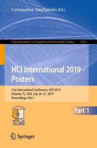 表紙画像: HCI International 2019 - Posters 9783030235215