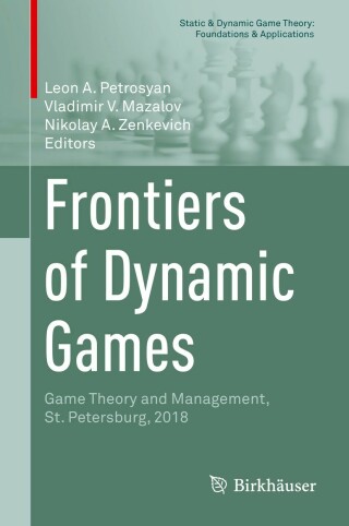 Cover image: Frontiers of Dynamic Games 9783030236984