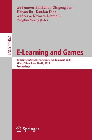 Cover image: E-Learning and Games 9783030237110