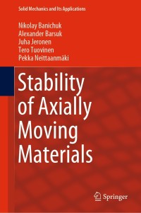 Cover image: Stability of Axially Moving Materials 9783030238025