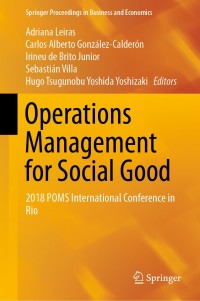Immagine di copertina: Operations Management for Social Good 9783030238155