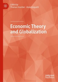 Cover image: Economic Theory and Globalization 9783030238230