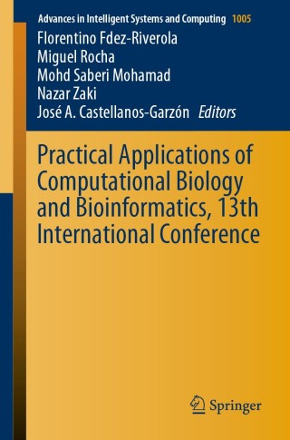 Omslagafbeelding: Practical Applications of Computational Biology and Bioinformatics, 13th International Conference 9783030238728