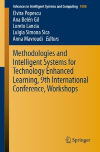 Omslagafbeelding: Methodologies and Intelligent Systems for Technology Enhanced Learning, 9th International Conference, Workshops 9783030238834