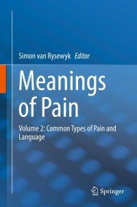 Cover image: Meanings of Pain 9783030241537